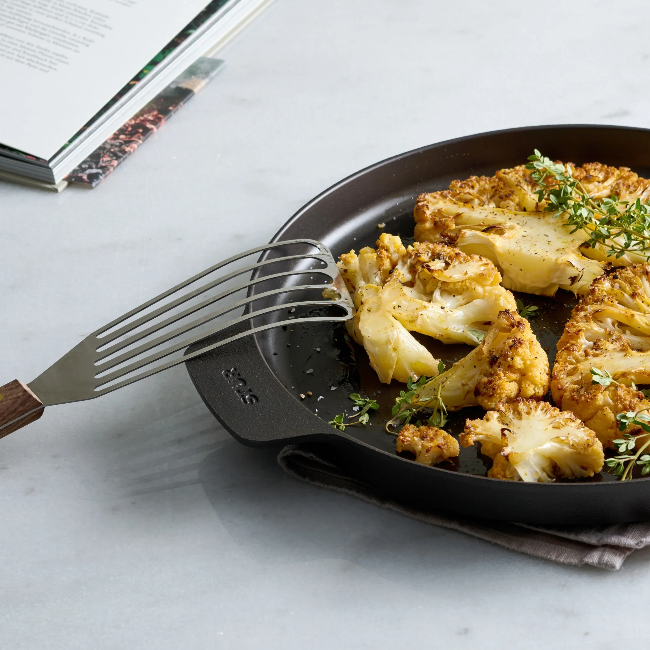 Planchapfanne Gusseisen 30 cm - Image 4