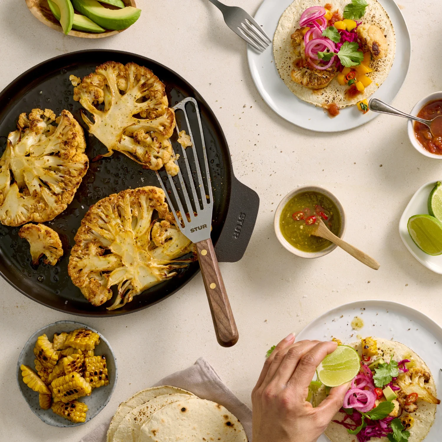 Planchapfanne Gusseisen 30 cm - Image 3