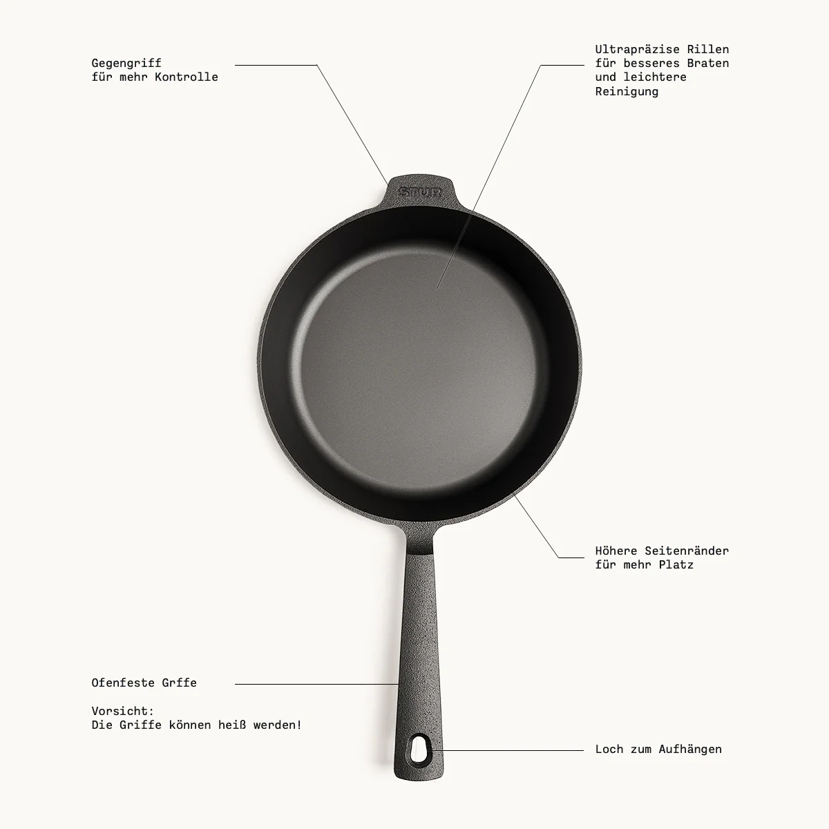 Gusseisenpfanne 20 cm - Image 6