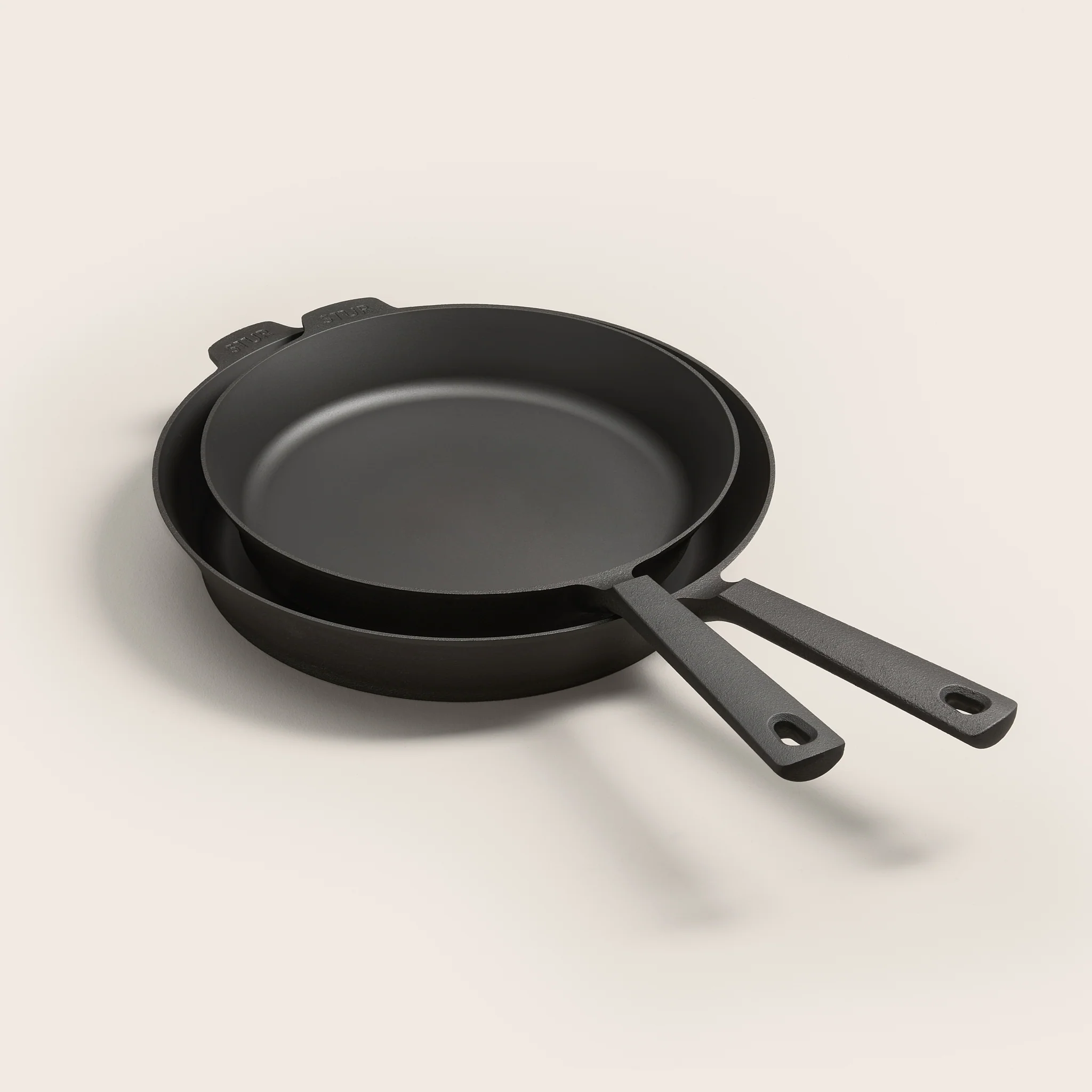 Duo - Gusseisenpfanne 24 cm + 28 cm - Image 4